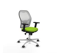 Jorquera sincro malla blanca similpiel pistacho brazos 2d base alumini