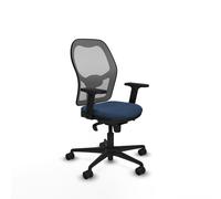 Jorquera sincro malla gris similpiel azul marino brazos 2d base nailon