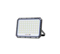 Jortan Tech Reflector Solar LED de Alta Potencia Zhuan - 100 Watios - 120 Piezas LED - 6500K - con Panel Fotovoltaico Monocristalino y Batería LiFePO4 para Iluminación Exterior Eficiente y Ecológica