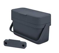 Joseph Joseph 4 Cubo de Reciclaje de desperdicios de Comida de fácil llenado con Salida de Aire, Montaje en Puerta Opcional, 4 litros, Grafito