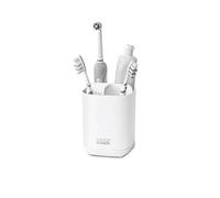 Joseph Joseph 70542 EasyStore Soporte para Cepillo de Dientes, Blanco, Mediano