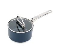 Joseph Joseph Cacerola Space Ø15 cm antiadherente con tapa y mango plegable Azul