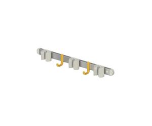 Joseph Joseph Cleantech Carril de almacenamiento de herramientas de limpieza Plata