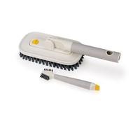 Joseph Joseph CleanTech Set de 2 Cepillos para Limpieza en Detalle, Azulejos y Lechada, Cerdas en V, Mango Antideslizante