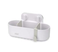 Joseph Joseph Duo Estanteria Ducha sin Taladro, Organizador de Baño para Accesorios de Ducha, Blanco, Grande