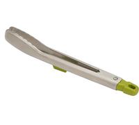 Joseph Joseph Elevate Steel Pinzas de acero inoxidable estilizadas con soporte integrado - Verde