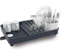 Joseph Joseph Extend: Escurreplatos extensible con recipiente de goteo, color gris oscuro