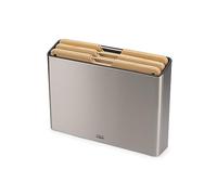 Joseph Joseph Tablas de cortar Folio steel – 3 piezas Bambú-acero