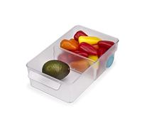 Joseph Joseph FridgeStore - Cajón organizador con asa y ruedas para facilitar el acceso, apto para todos los frigoríficos estándar, grande
