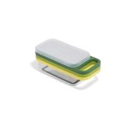 Joseph Joseph Multi-Grate Rallador de Queso 3 en 1 con Recipiente de Almacenamiento, Rallador de Caja y Pelador de Cítricos
