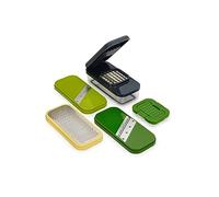 Joseph Joseph Cortador de verduras Multi-Prep Compact 4 en 1 multifuncional con contenedor 4 piezas