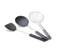 Joseph Joseph Set de wok Nest Fusion 3 piezas Negro