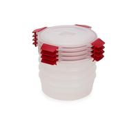 Joseph Joseph Set de 4 contenedores Nest Lock redondos 1 L