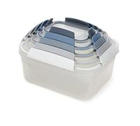 Joseph Joseph – Juego de 5 táperes Nest Lock – Recipientes de plástico herméticos para alimentos – Azul