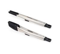 Joseph Joseph Elevate Fusion Pinzas de Cocina de Silicona, 2 Piezas, Largas y de Precisión, Antiadherentes, Resistentes al Calor, Mango en Acero Inoxidable