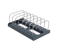 Joseph Joseph Soporte organizador Drawstore 7 compartimentos para bandejas y tablas Gris