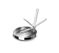Joseph Joseph Sartén Space Steel 24 cm inox mango plegable, 3 capas, inducción, antiadherente