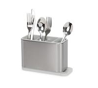 Joseph Joseph Surface Escurridor de Cubiertos para Utensilios de Cocina y Cucharillas de Café, Soporte en Acero Inoxidable, Base con Drenaje