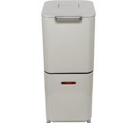 Joseph Joseph Totem Compact 40 L Cubo de Separación y Reciclaje, Piedra