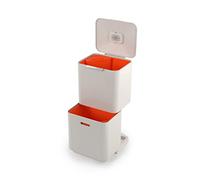 Joseph Joseph - Cubo de basura Totem Max 60 L - Separación y filtro reemplazable - Piedra
