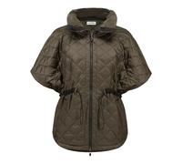 Joseph Ribkoff - Chaleco Acolchado de Nailon con Cuello Chal y Corte Holgado - Jackets - Mujer - Verde - L -