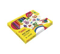 Jovi - caja económica, 144 lápices rotuladores, colores surtidos (16