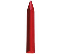 Jovi - Ceras triangulares Jumbo easy grip, caja 12 ceras rojas, semiblandas