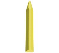 Jovi Ceras triangulares Triwax, caja de 12 ceras color amarillo, semiblandas, forma ergonómica para niños, se pueden sacar punta