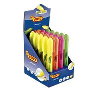 Jovi expositor 20 marcadores fluorescentes jovi!neon de gel en stick 140mm c/surtidos