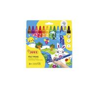 Rotuladores JOVI Maxi, Caja x12 Colores