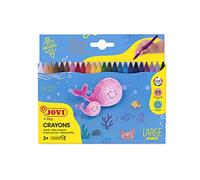 Jovi Hexagon Wax Pencils Box Of 24 Units Multicolor Niños