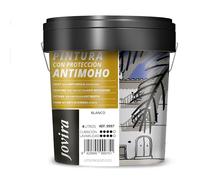JOVIRA PINTURAS - 6KG - Pintura Antimoho, Resistente a la aparición de moho en paredes, aspecto mate. (4 Litros, Blanco) A-7