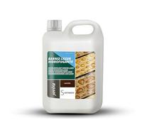 JOVIRA PINTURAS BARNIZ-LASUR Hidrofugante Protector Satinado al Agua | 2 L | Protege, decora y embellece todo tipo de madera con efecto perlado (2 Litros, Castaño)