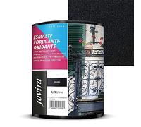 JOVIRA PINTURAS Esmalte Forja Antioxidante al Agua, Protección y decoración sobre hierro (750 Mililitros, Negro Forja) F-30