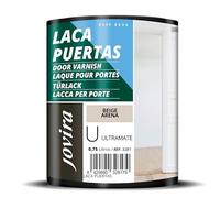 JOVIRA PINTURAS Esmalte Laca Puertas al Agua 750ML Ultra Mate, Renueva y decora las puertas y muebles de madera. (750 ml,Beige Arena)