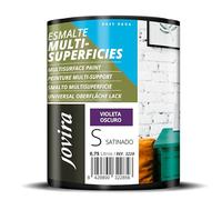 JOVIRA PINTURAS Esmalte Multisuperficies al Agua Satinado. Decora y protege superficies de difícil adherencia. (750 Mililitros, Violeta oscuro) -T
