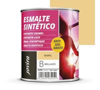 JOVIRA PINTURAS Esmalte Sintético Antioxidante. Esmalte directo sobre oxido. Para la protección y decoración de superficies de madera, hierro y acero. Brillante (750 Mililitros, Marfil)