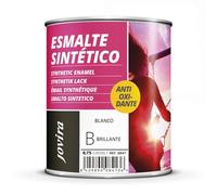 JOVIRA PINTURAS Esmalte Sintético Antioxidante. Esmalte directo sobre oxido. Para la protección y decoración de superficies de madera, hierro y acero. Brillante (750 Mililitros, Blanco)