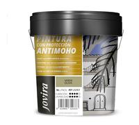 JOVIRA PINTURAS Pintura Antimoho, Evita el moho, resistente a la aparición de moho en paredes, aspecto mate. (15 Litros, Verde Oliva) -T