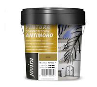 JOVIRA PINTURAS Pintura Antimoho, Evita el moho, resistente a la aparición de moho en paredes, aspecto mate. (15 Litros, Ocre) -T