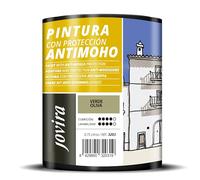 JOVIRA PINTURAS Pintura Antimoho, Evita el moho, resistente a la aparición de moho en paredes, aspecto mate. (750 Mililitros, Verde Oliva) -T