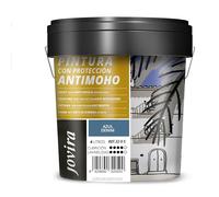 JOVIRA PINTURAS Pintura Antimoho, Evita el moho, resistente a la aparición de moho en paredes, aspecto mate. (4 Litros, Azul Ciclón)