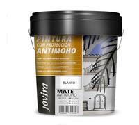 JOVIRA PINTURAS Pintura Antimoho, Evita El Moho, Resistente A La Aparición de Moho En Paredes, Aspecto Mate, (11 Kg, Blanco) A-7C