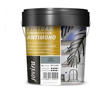 JOVIRA PINTURAS Pintura Antimoho, Evita el moho, resistente a la aparición de moho en paredes, aspecto mate. (15 Litros, Gris Acero) -T