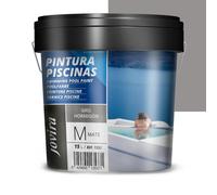 JOVIRA PINTURAS Pintura Piscinas al Agua. Protección y decoración de piscinas. (15 Litros, Gris Hormigon)