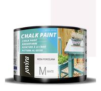 JOVIRA PINTURAS Pintura Tiza - Chalk Paint al Agua Mate. Renueva tus muebles con creatividad. (375 Mililitros, Rosa Porcelana) C-25A