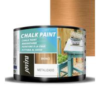 JOVIRA PINTURAS Pintura Tiza - Chalk Paint al Agua Mate. Renueva tus muebles con creatividad. (375 Mililitros, Bronce) C-13