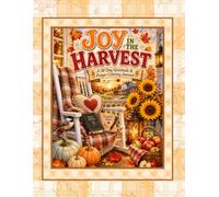 Joy in the Harvest: A 30-Day Cozy Autumn Gratitude & Prayer Coloring Journal Vol. 1: A Thankful Heart Starts with Front Porch Quiet Time with God... ... Scripture, Prayer, Reflection & Thanksgiving