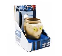Joy Toy - Taza 3D C-3PO de plástico, en caja de regalo, 11 × 12 × 17 cm