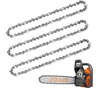 Joycabin 3 cadenas de sierra de 20 pulgadas con 76 eslabones de accionamiento, cadena de repuesto para motosierra mini accu, accesorios para motosierra eléctrica
